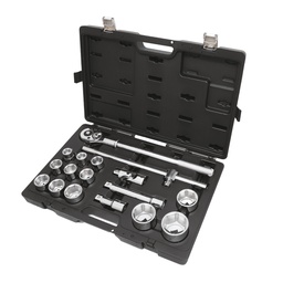 Beta | BW 928E/C17 | Doppenset 3/4" met 12 zeskantdoppen en 5 toebehoren, in koffer