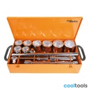 Beta 929/C8 | Doppendoos met 8 zeskant dopsleutels en 5 toebehoren - 009290925