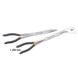 Beta | 1009L/DP-S2 | Set van 2 extra lange buigtangen met dubbelwerkend scharnier | 010090060