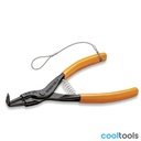 Beta 1038HS | Borgveertangen, uitwendig 90° gebogen punten PVC handgreep H-SAFE - 010384017