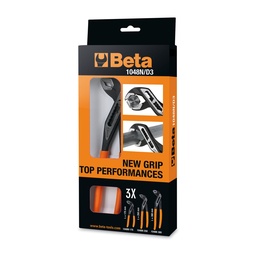 Beta | 1048N/D3 | Set van 3 waterpomptangen | 010480923