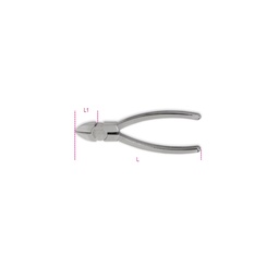 Beta | 1082INOX | Zijkniptang diagonaal, roestvast staal | 010820350