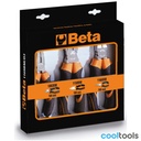 Beta 1169BM/D3 | 3-delig tangenset; 1 combinatietang, 1 telefoontang met halfronde lange bekken en diagonale zijkniptang - 011690133