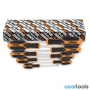 Beta 1228RTX/S8 | Set van 8 Morphos-schroevendraaiers voor Tamper Resistant Torx®-schroeven - 012280208