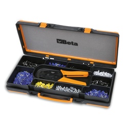 Beta | 1606A/C9 | Kabelschoentang voor ronde terminals met 450-delig assortiment, 0,5-6 mm² | 016060045