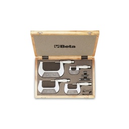 Beta | 1658/C4 | Set buitenmicrometers, 4-delig | 016580001