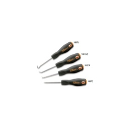 Beta | 1687/S4 | Set van 4 monteurs precisiehaken met handgrepen | 016870150