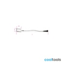 Beta 1715FL/A | Inspectiespiegel verchroomd metalen greep - 017150110