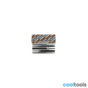 Beta 1718D6/S5 | Set van 5 grove vijltjes zonder hecht - 017180130
