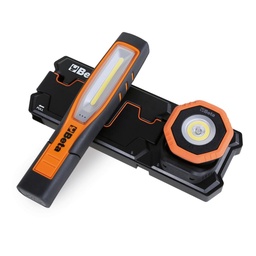 Beta | 1839W/P2 | Set draadloze lampen 1838SW en 1838POCKET met oplaadstation 1839BRW