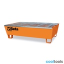 Beta 1889N | Stalen lekbak en opslag voor olievaten 2 200-l vaten - 018890220
