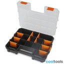 Beta 2080/DS | KLEINE organizer gereedschapskoffer, met 15 compartimenten en 10 verwijderbare schotten - 020800210