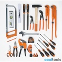 Beta 2109MT ID/1 | Gereedschapstas met assortiment van 24 sanitairgereedschap - 021091026