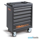 Beta BW C04BOX-A VU | Gereedschapswagen met 6 laden en 196-delig assortiment gereedschappen - 024006301