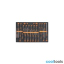 Beta M213K | EVA-foam module met Beta Evox-schroevendraaiers voor sleuf-, Phillips®- en Torx®-schroeven - 024509213