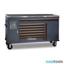 Beta C45PRO 2.0 MWS/X | Verrijdbare werkbank met 7 laden en ingebouwde afvalbak - 045000181