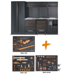 Beta | C45PRO | Werkplaatsinrichting met 196 universele gereedschappen | X/196UT | 045001987