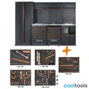 Beta C45PRO 2.0 X/268UT | Werkplaatsinrichting C45PRO 2.0 X met 268-delig assortiment - 045009158