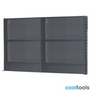 Beta C58K/4PF-1,6M | Set van 4 geperforeerde gereedschapspanelen met frames, voor modulaire werkbanken C58BC, 1,6 m lang - 058000804