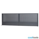 Beta C58K/2PF-2,1M | Set van 2 geperforeerde gereedschapspanelen met frames, voor modulaire werkbanken C58BC, 2,1 m lang - 058000812