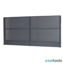 Beta C58K/4PF-2,1M | Set van 4 geperforeerde gereedschapspanelen met frames, voor modulaire werkbanken C58BC, 2,1 m lang - 058000814