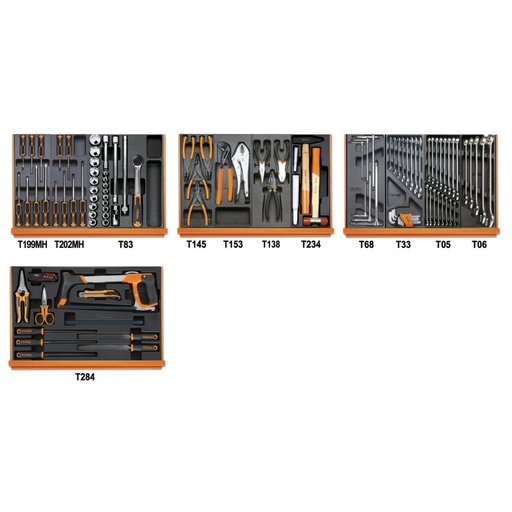 Beta-assortiment 5904VU/2T (12 inlegbakken)