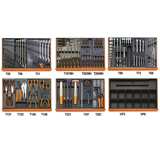 Beta-assortiment 5904VI/3T (18 inlegbakken)