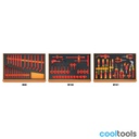 Beta 5988 VHB-MQ | 66 delig assortiment voor elektrotechnisch onderhoudin EVA foam inlegbak - 059880300