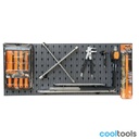 Beta 6600 M/813 | Assortiment van 25 gereedschappen, met haken zonder paneel - 066000813