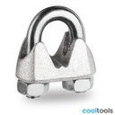 Robur 8018T | Staaldraadklem gegalvaniseerd - 080180003