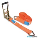 Robur 8182GD | ratel spanband met deltahaak, LC 2000 kg, polyester riem met hoge sterktegraad (PES - 081820485