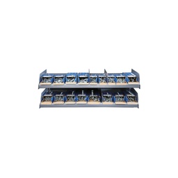 Beta | 8600+R/115 | Robur staalkabelassortiment, 1.690-delig, met haken zonder paneel | 086000115