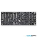 SHOPinShop 8600 R/412 | Assortiment van 348 roestvaststalen kabelaccessoires - 086000412
