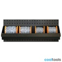 SHOPinShop 8600 R/511 | Assortiment van 11 Genovese ketting op rol, met uitstalbak - 086000511