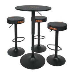 Beta | 9566K | Meubelset, tafel en drie verstelbare krukken | 095660500