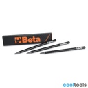 Beta 9592MG/3 | Etui met drie zwarte potloden volledig grafiet potlood - 095920103