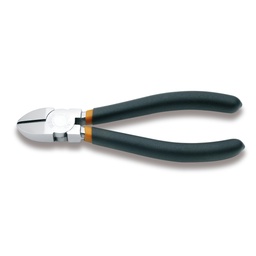 Beta | 1082 | Zijkniptang, verchroomd, met dubbele anti-slip PVC-handgreep