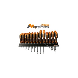 Beta | 1223/E78 | Wand display met 78 schroevendraaiers