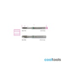 Beta 429FP | Machinetappen voor doorlopende gaten HSS-CO 5% - M3-M20
