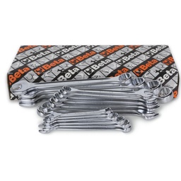 Beta | 42AS/S | Set ringsteeksleutels, inch-maten