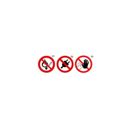 Beta | 7109D | Waarschuwingsborden