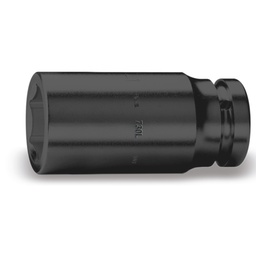 Beta | 730L | Slagdoppen 1.1/2", zeskant, lang, gefosfateerd