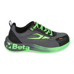 Beta | 7341V | Veiligheidsschoen RENEGADE, slijtvaste en ademende geweven stof, groene details