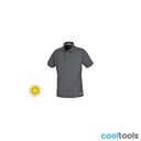 Beta 7552G | Drieknoops poloshirt, gemaakt van piquékatoen, 200 g/m2, melange grijs