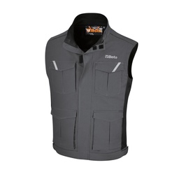Beta | 7937MG | Bodywarmer, 100% katoen, grijs
