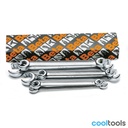 Beta 94/S | Set platte open ringsleutels - maten 8-9-10-11-12-13 mm