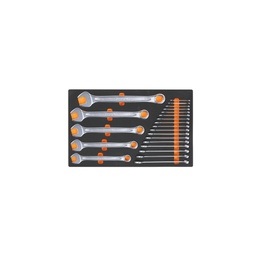 Beta | M01 | Zachte foam inlegbak met 22 ringsteeksleutels