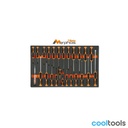 Beta M195MH | EVA-foam inlegmodule met Morphos-schroevendraaiers voor Phillips®-schroeven met sleuf, Phillips® en Torx®