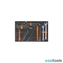 Beta M25 | Zachte foam inlegbak met assortiment