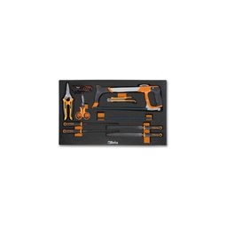 Beta | M284 | Zachte foam inlegbak met vijlen en snijgereedschap